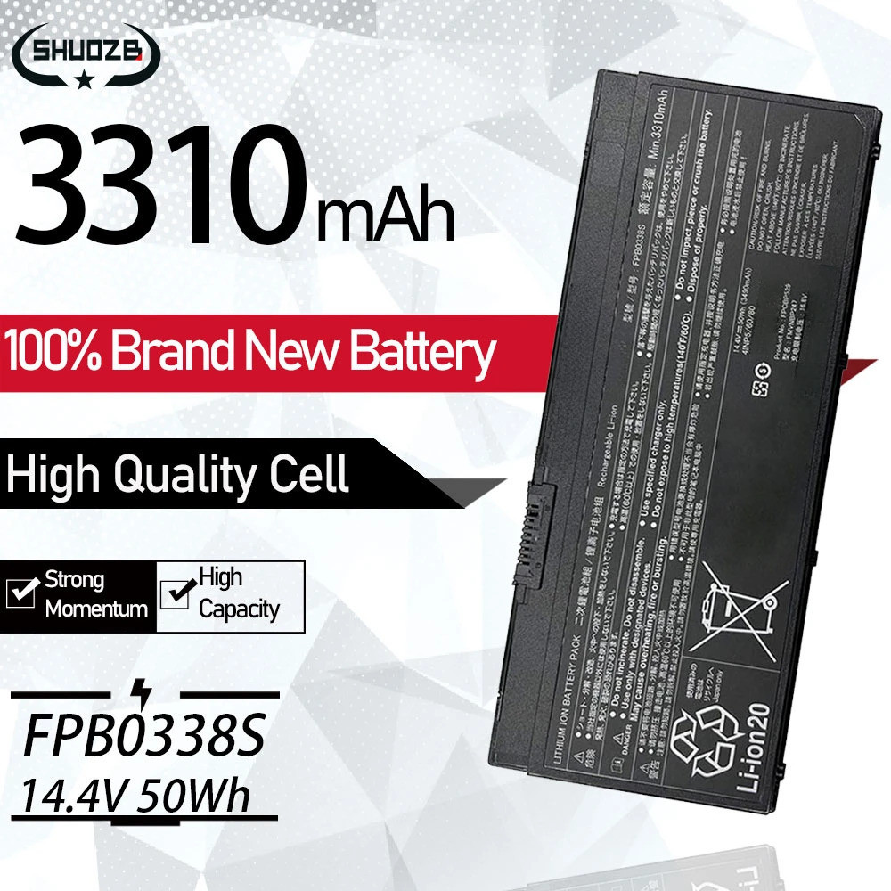 FPB0338S FPCBP531 Battery For Fujitsu LifeBook E548 E558 U747 U748 U757 U758 T937 T938 FPCBP529 FMVN