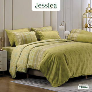 Jessica Cotton Silk Shine C1064 เจสสิก้า พิมพ์ลาย ชุดเครื่อง…