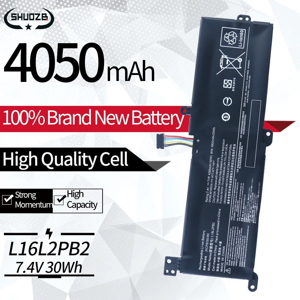 L16L2PB2 L17L2PF1 Laptop Battery For Lenovo IdeaPad 320-14IAP 330-17IKB 520-15IKB S145-14IIL L16C2PB