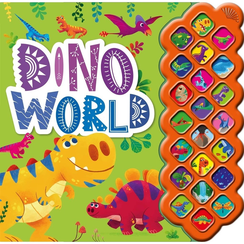หนังสืออังกฤษใหม่ Dino World (22-button Sound Book) (Board Book) [Hardcover]