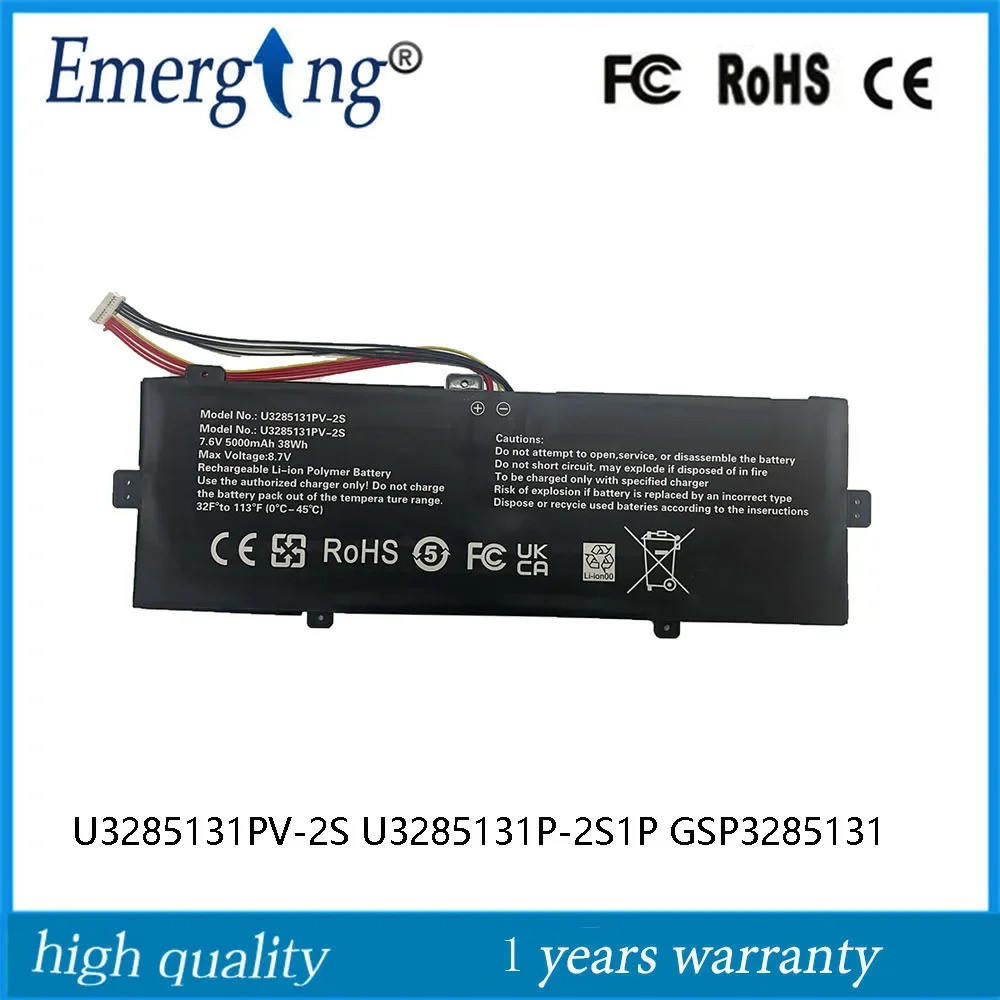 ใหม่ U3285131PV-2S แบตเตอรี่แล็ปท็อปสำหรับ Haier A914 JNB10 U3285131P-2S1P GSP3285131