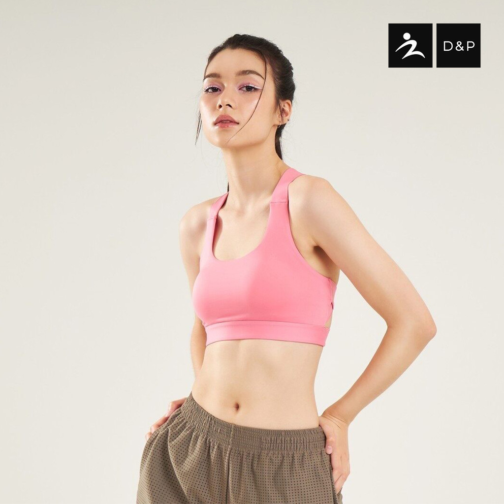 D&P Sport Sports Bras Balance 3rd drop สปอร์ตบรา กระชับ ระบายอากาศได้ดี มีฟองน้ำ ถอดซักได้ D-7689