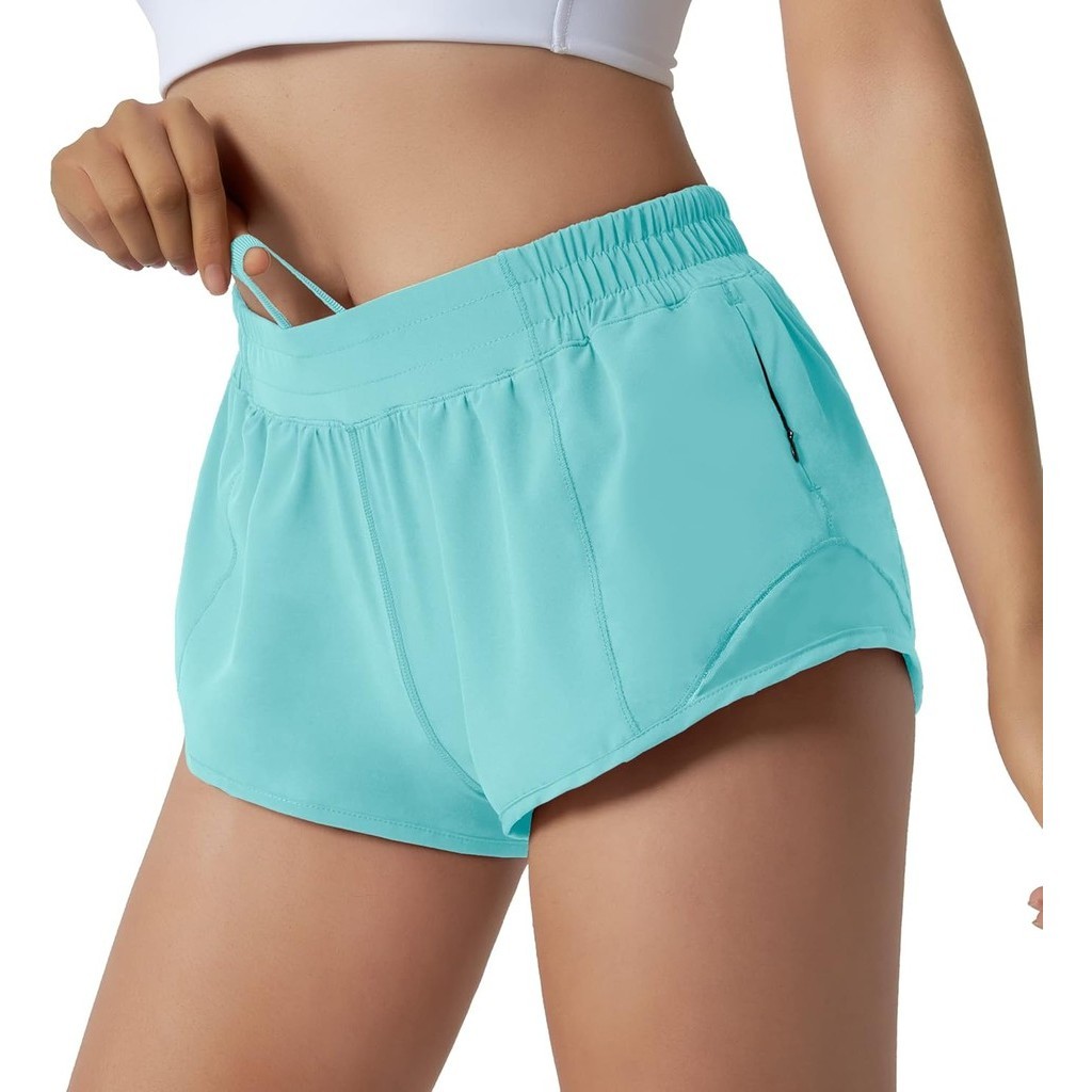 FashionAurefin Running Shorts for Women,Quick Dry Athletic Sports Shorts Lightweight Active Workout 