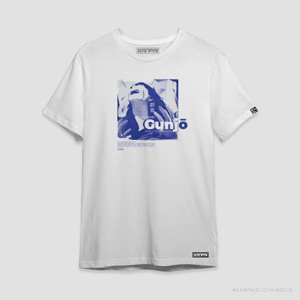 【COD】Kanpai Co. Shirt - Gunjou/Blue/Ultramarine - YOASOBI