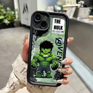 เคสสำหรับ iPhone 6 Plus 6s Plus 7 Plus 8 Plus SE 2020 เคสป้องกันลายฮักักและไอรอนแมนน่ารักดีไ