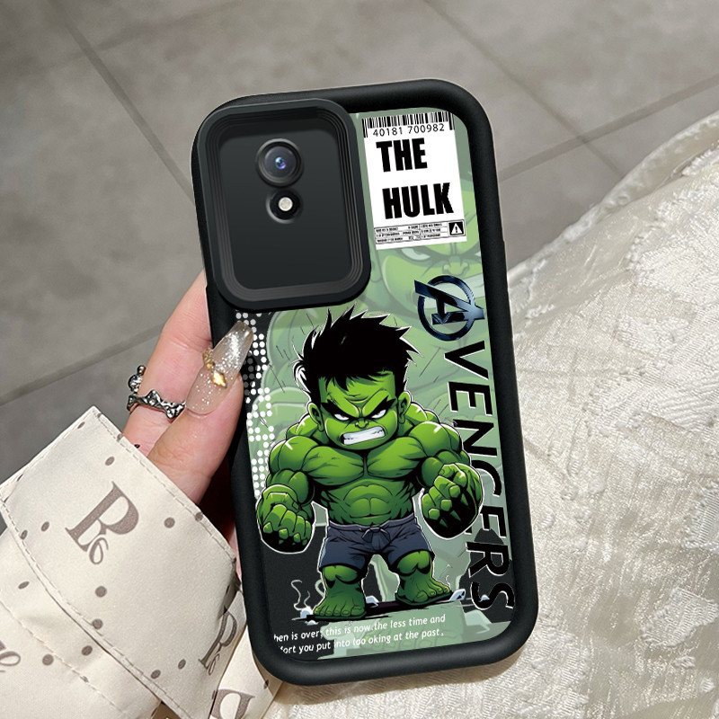 เคสสำหรับ VIVO Y02 VIVO Y02A VIVO Y02T Y02s เคสป้องกันลายฮักักและไอรอนแมนน่ารักดีไ