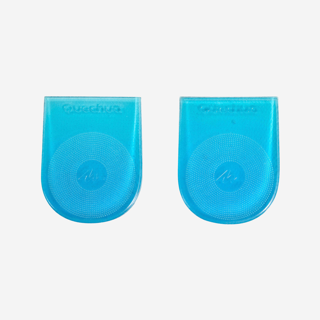 QUECHUA - แผ่นเจลรองส้นเท้าสำหรับเดินป่ารุ่น 100 (สีน้ำเงิน) - Gel Heel Pad - Blue