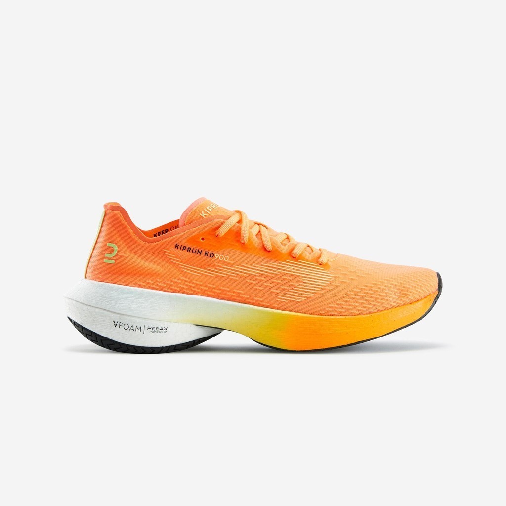 KIPRUN - รองเท้าผู้ชายสำหรับใส่วิ่งรุ่น KIPRUN KD900 (สีส้ม) - KIPRUN KD900 Men's running shoes - Or