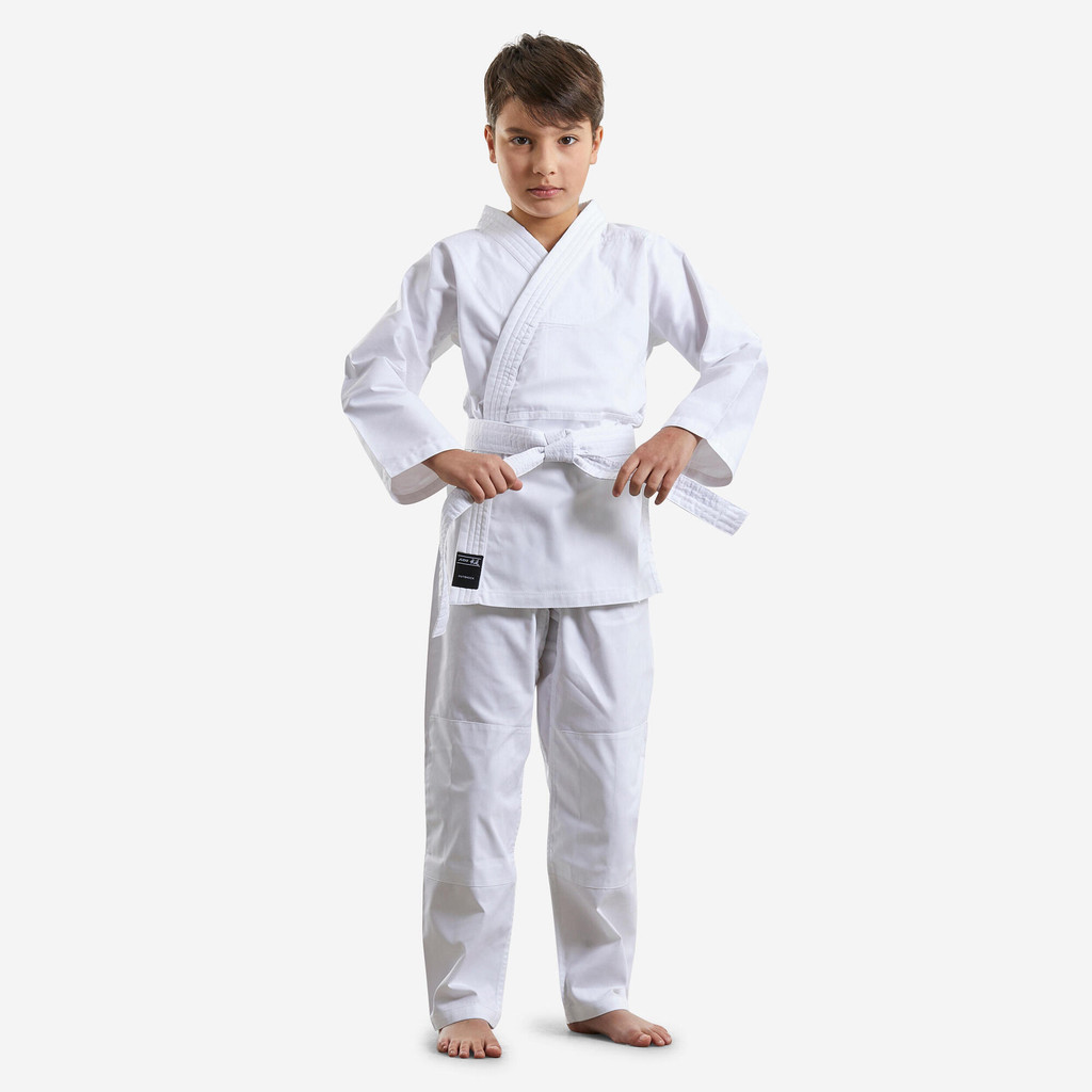 OUTSHOCK - ชุดยูโดสำหรับเด็กรุ่น 100 - Kids' Judo Uniform 100