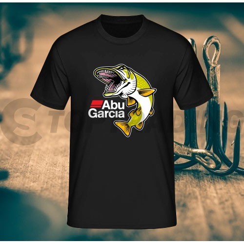 【COD】Abu Garcia For Life Limited Fishing Logo T-Shirt CS-292 SHIRT 888
