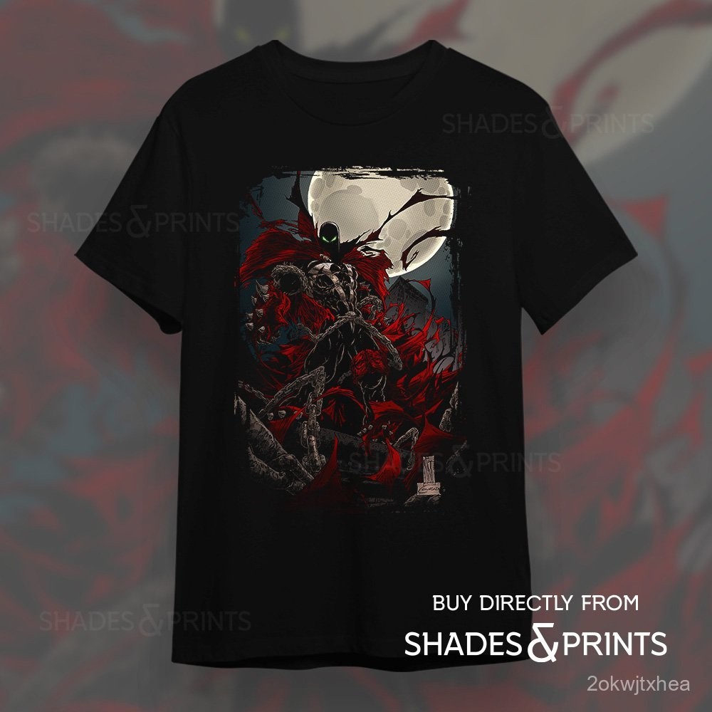 【High quality】Spawn Image Comics Printed Shirt Streetwear Customized Unisex Premium Albert Francis "