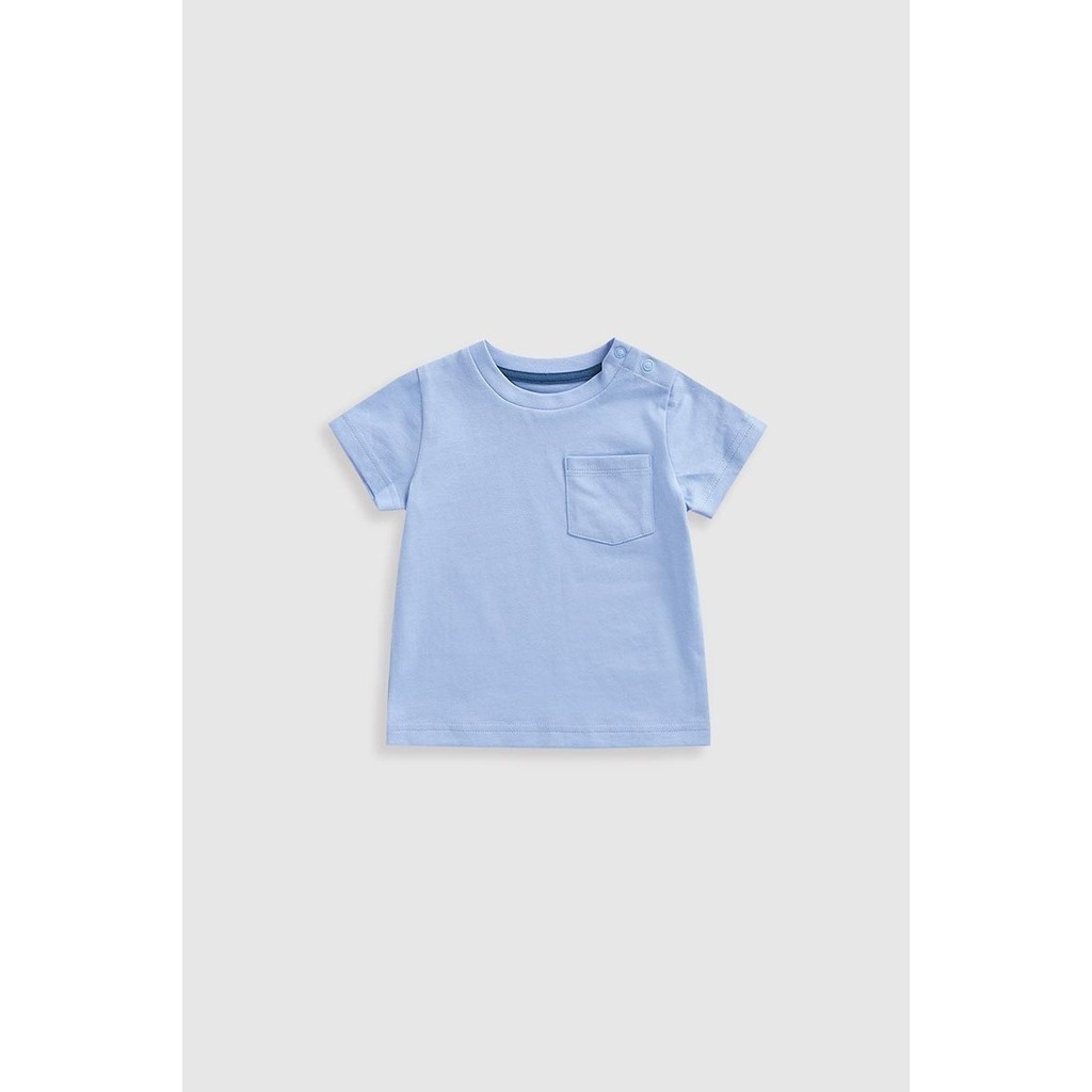 เสื้อยืดเด็กผู้ชาย Mothercare Blue T-Shirt HD090