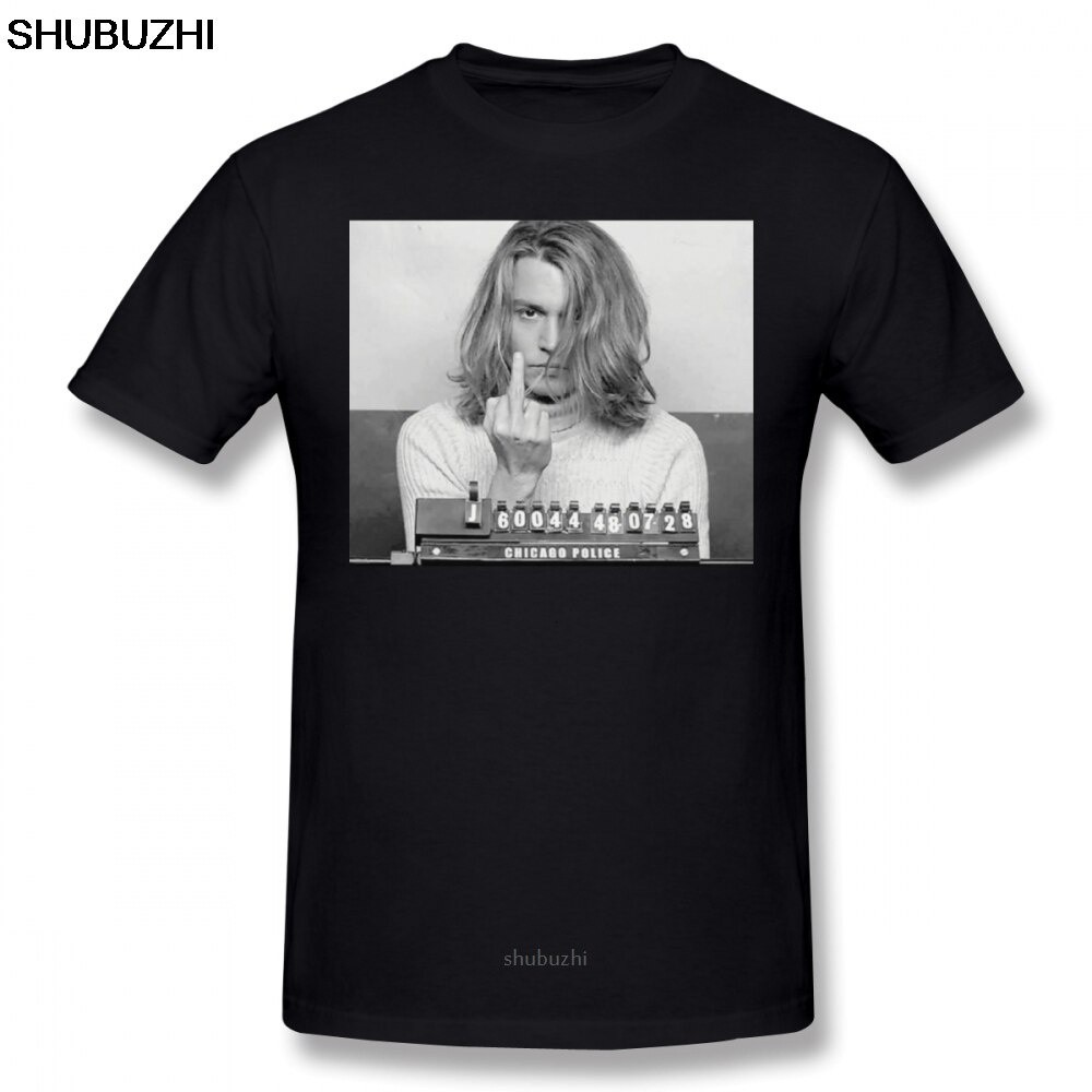 【COD】Top Tees Johnny Depp T Shirt Johnny Depp Blow T-Shirt Mens Print Tee Shirt Oversized Short Slee