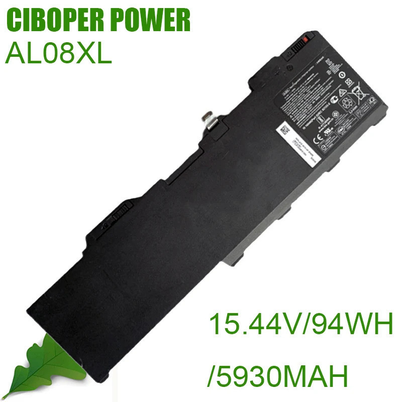 CP แบตเตอรี่แล็ปท็อป AL08094XL AL08XL 15.44V/94WH/5930MAH สำหรับ ZBook Fury 17 G7 15 G7 Series L8615