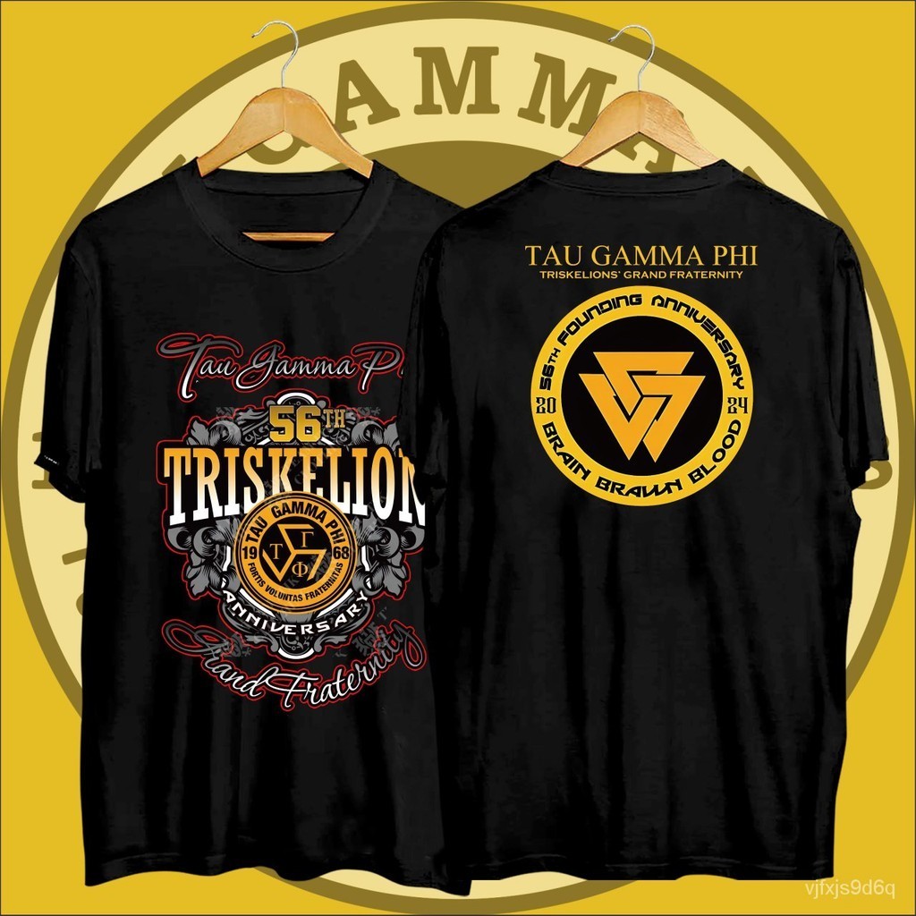 【COD】Teamitik Clothing v169 Triskelion 56th GRAND FRATERNITY 1968 taugammaphi Fraternity T-shirt FOR