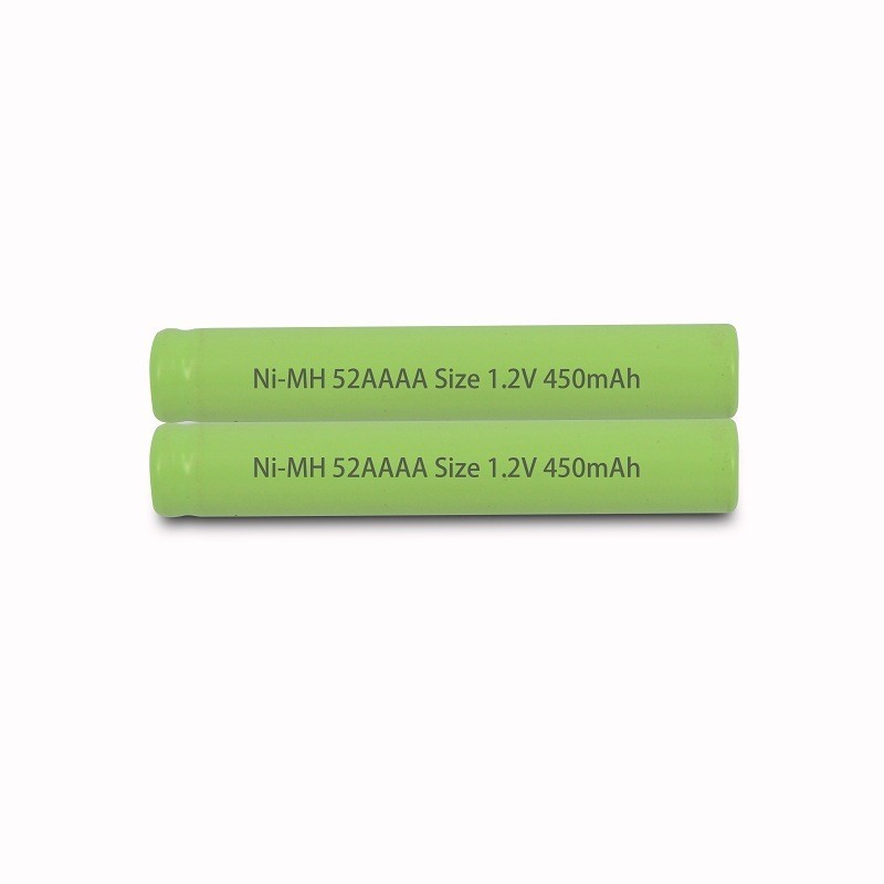 AAAA450mAhชาร์จแบตเตอรี่ ความสูง52mm 5/4AAAA Rechargeable Battery