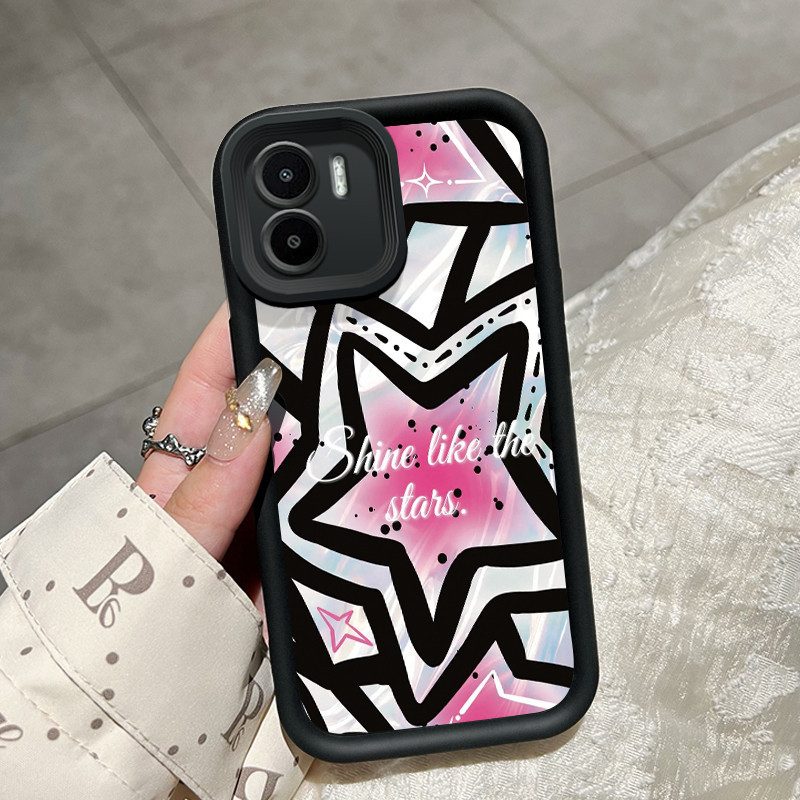 เคสสำหรับ Xiaomi Redmi A1 Redmi A2 เคสครอบป้องกันลูกดาวสวย