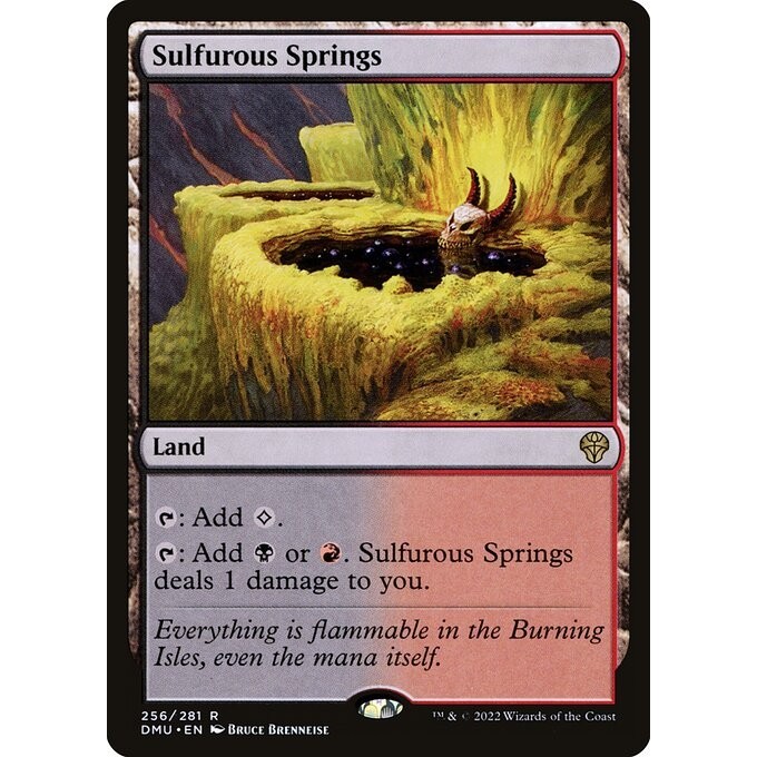 [Dominaria United] - [DMU] - (R) -[Sulfurous Springs] - [2022]
