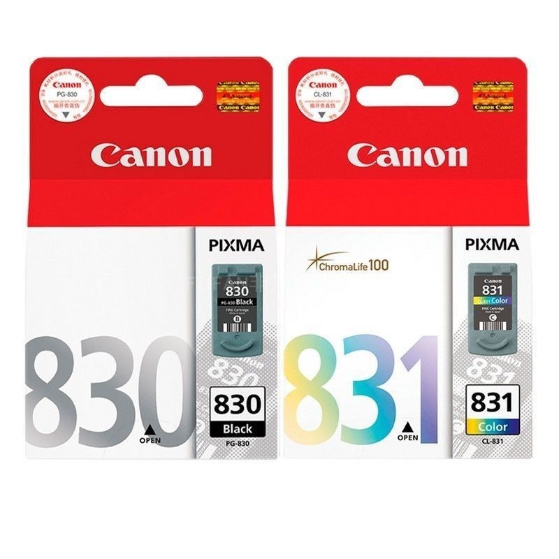 MX308CL-831  สีPG-830สีดำMP198IP1180Canon ดั้งเดิม  411880ตลับหมึก 40 JP4C