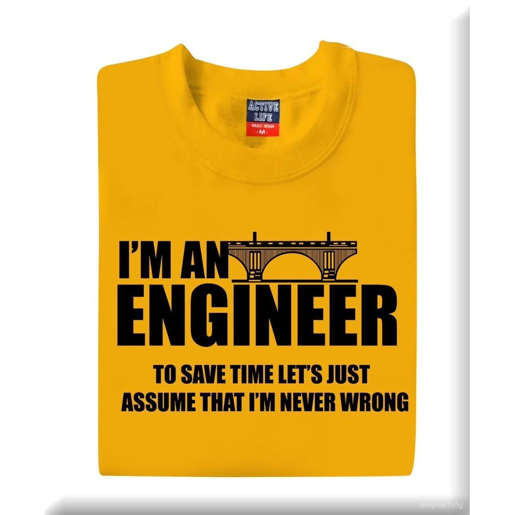 【COD】MT Best Profession T-Shirt Round Neck Cotton Fabric COD Engineer Bridge