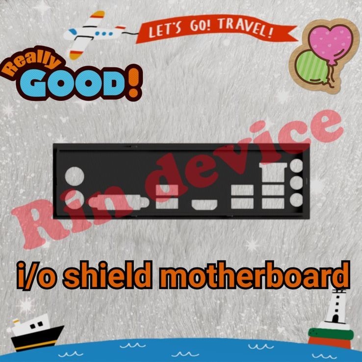 i/o shield mainboard asus Prime Z270-P   #ฝาหลังเมนบอร์ด