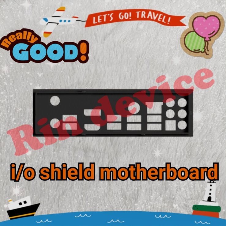 i/o shield mainboard asus z370-g gaming wifi ac   #ฝาหลังเมนบอร์ด