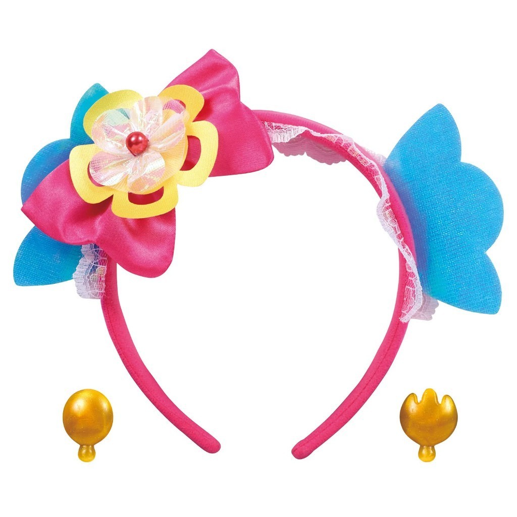 Bandai Delicious Party Precure Transformation Pretium Cure Precious Accessory Setpink เส้นรอบวงศีรษะ