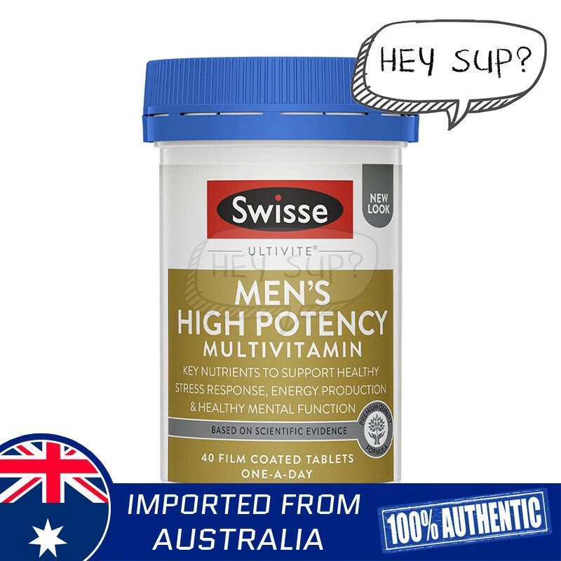 Swisse Men's High Potency Multivitamin 40 Tablets