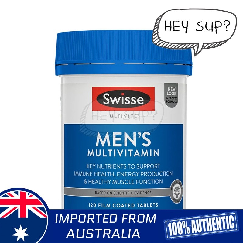 Swisse Ultivite Men's Multivitamin 120 Capsules