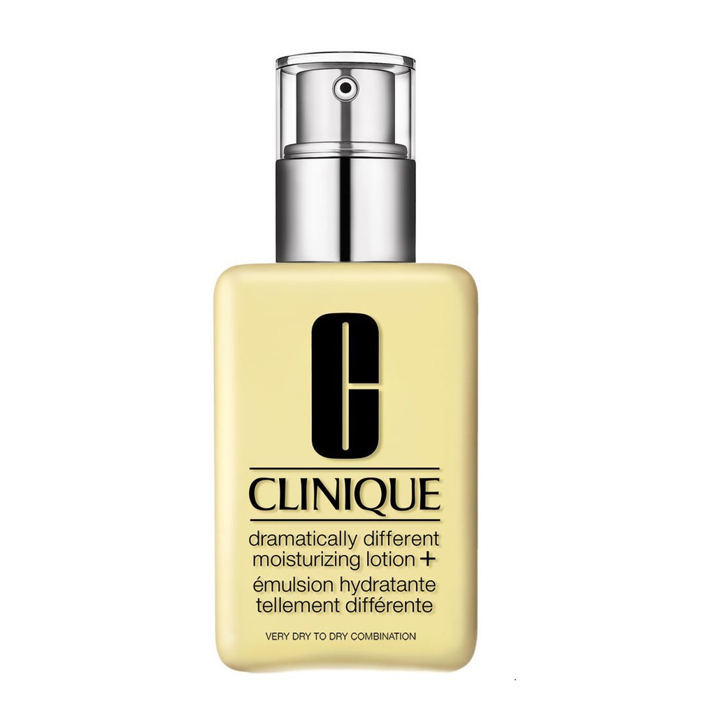 Clinique Dramatically Different Moisturizing Lotion+ with pump - New formula (125ml) มอยเจอร์ไรเซอร์โรชั่นแบบกด สูตรใหม่ 125มิลลิลิตร