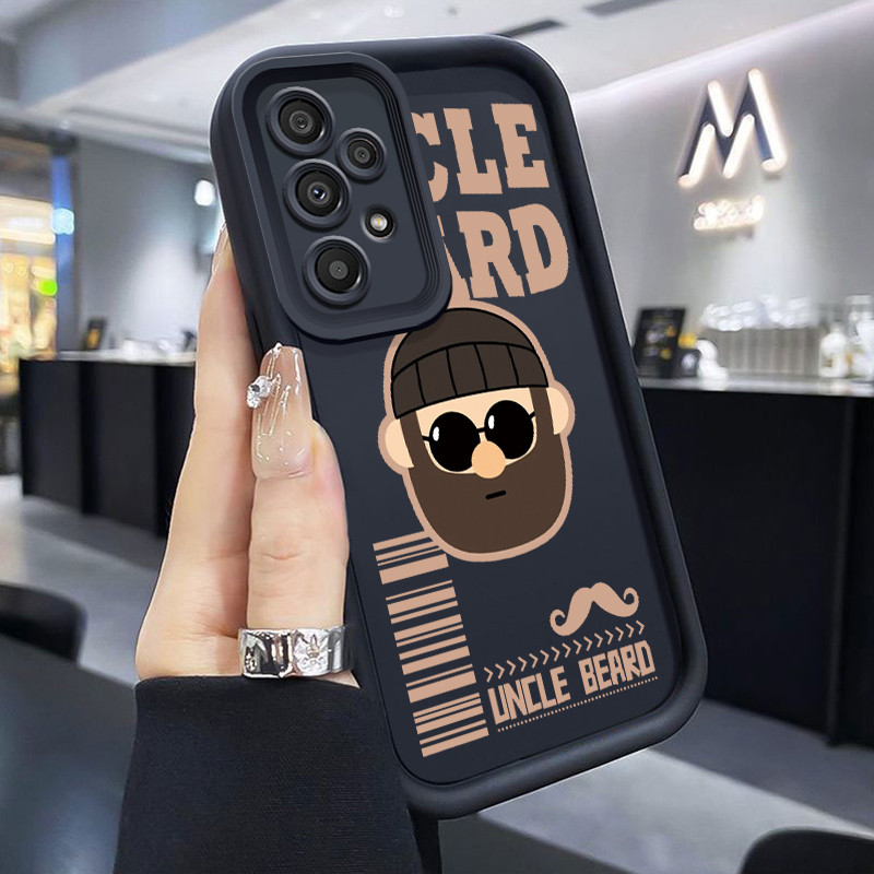 เคสสำหรับ Samsung Galaxy A33 5G A34 5G A53 5G A54 5G A23 A32 เคสครอบผู้ชายหล่อป้องกันการตก