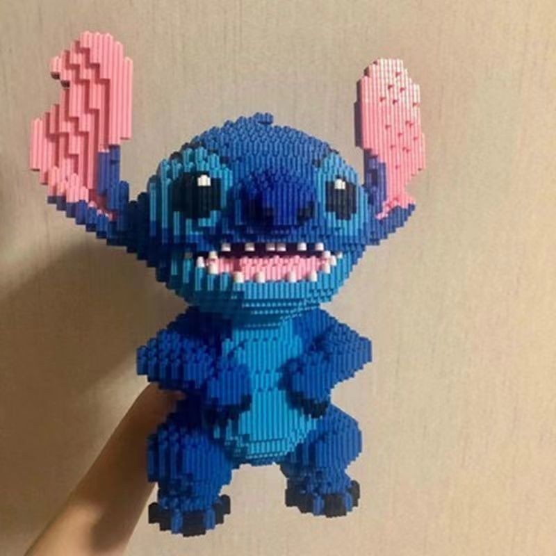 กิจกรรมเย็บหูแนวตั้งของเล่นเด็ก 9002 Doraemon ขนาดใหญ่ประกอบตัวเอง Ice Pikachu บล็อกตัวต่อการประกันคุณภาพ
