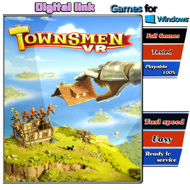 Townsmen VR เกม PC Game คอมพิวเตอร์ USB เสียบเล่นได้เลย