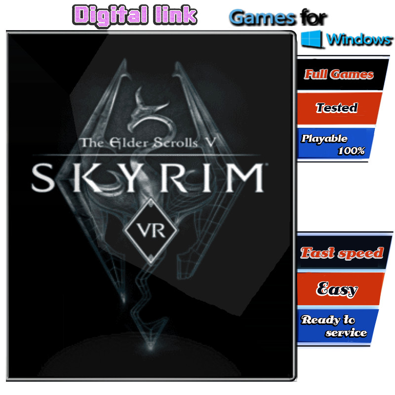 The Elder Scrolls V Skyrim VR เกม PC Game คอมพิวเตอร์ USB เสียบเล่นได้เลย