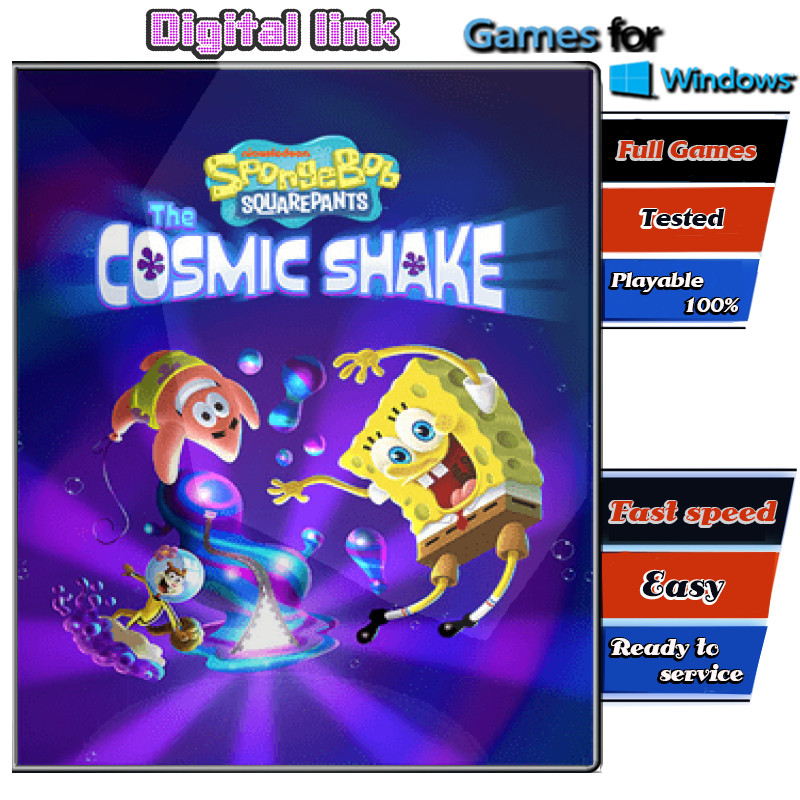 SpongeBob SquarePants The Cosmic Shake เกม PC Game คอมพิวเตอร์ USB เสียบเล่นได้เลย