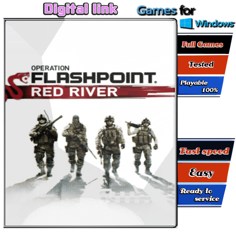 Operation Flashpoint Red River เกม PC Game คอมพิวเตอร์ USB เสียบเล่นได้เลย