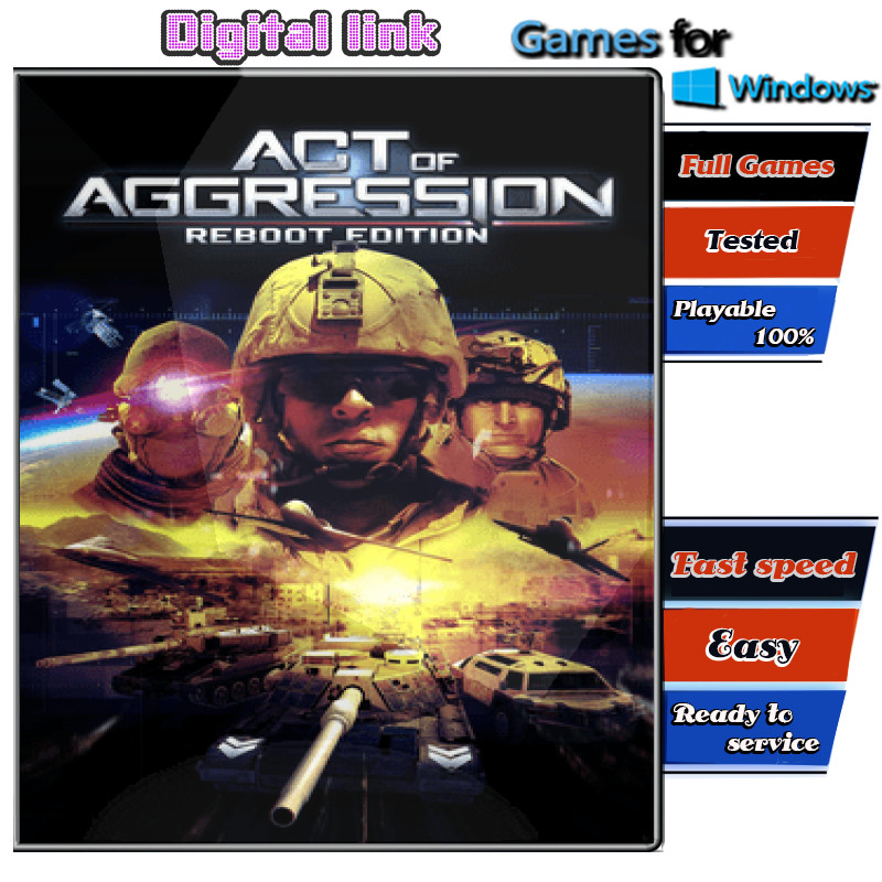 Act of Aggression Reboot Edition เกม PC Game คอมพิวเตอร์ USB เสียบเล่นได้เลย
