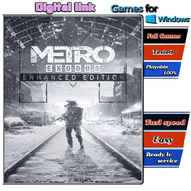 Metro Exodus Enhanced Edition เกม PC Game คอมพิวเตอร์ USB เสียบเล่นได้เลย