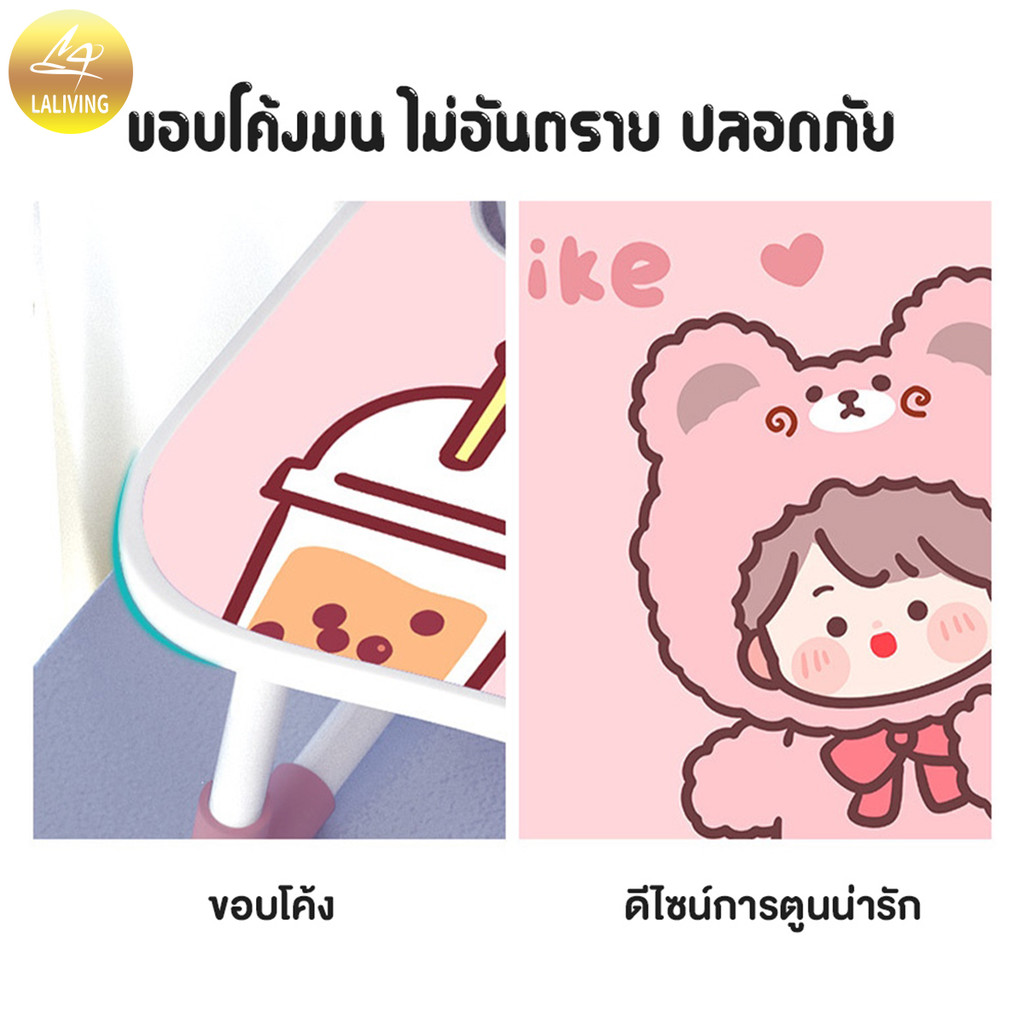 [อัพเกรดบรรจุภัณฑ์ฟรี] โต๊ะพับ ใช้สำหรับวางโน๊ตบุ๊ค หรือเขียนหนังสือ สำหรับเด็ก นักเรียน นักศึกษา ขนาดเล็ก รูปที่ 4