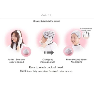 Kao Liese Creamy Bubble Hair Color Foam 17สี ลิเซ่ โฟมครีมเปลี่ยนสีผม Made in Japan