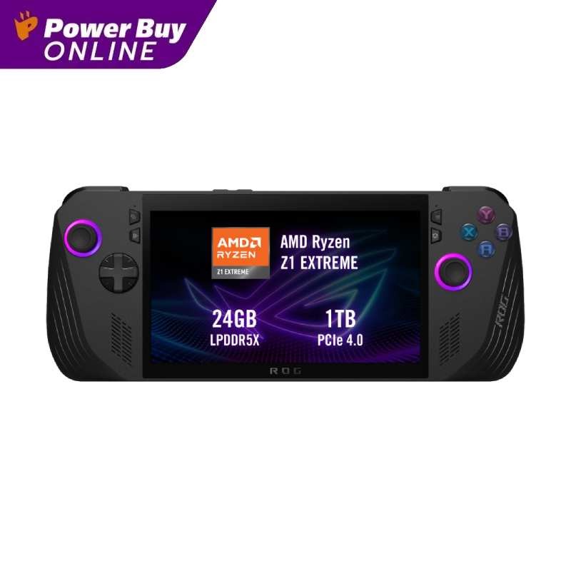 ASUS Rog Ally X เครื่องเกมพกพา (สีดำ) รุ่น RC72LA-NH011W