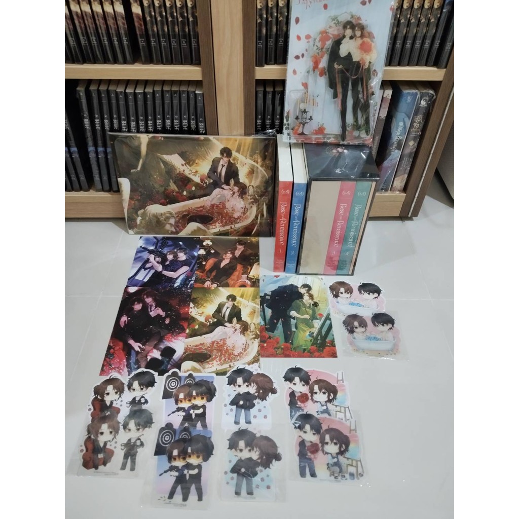 Rose and Renaissance รอบจอง มือ 1 2 3 4 จบ BOX SET  #Rose and Renaissance ผู้เขียน: จื้อฉู่ SET C