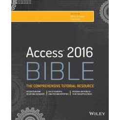 Access 2016 Bible (Access Bible) [Paperback]