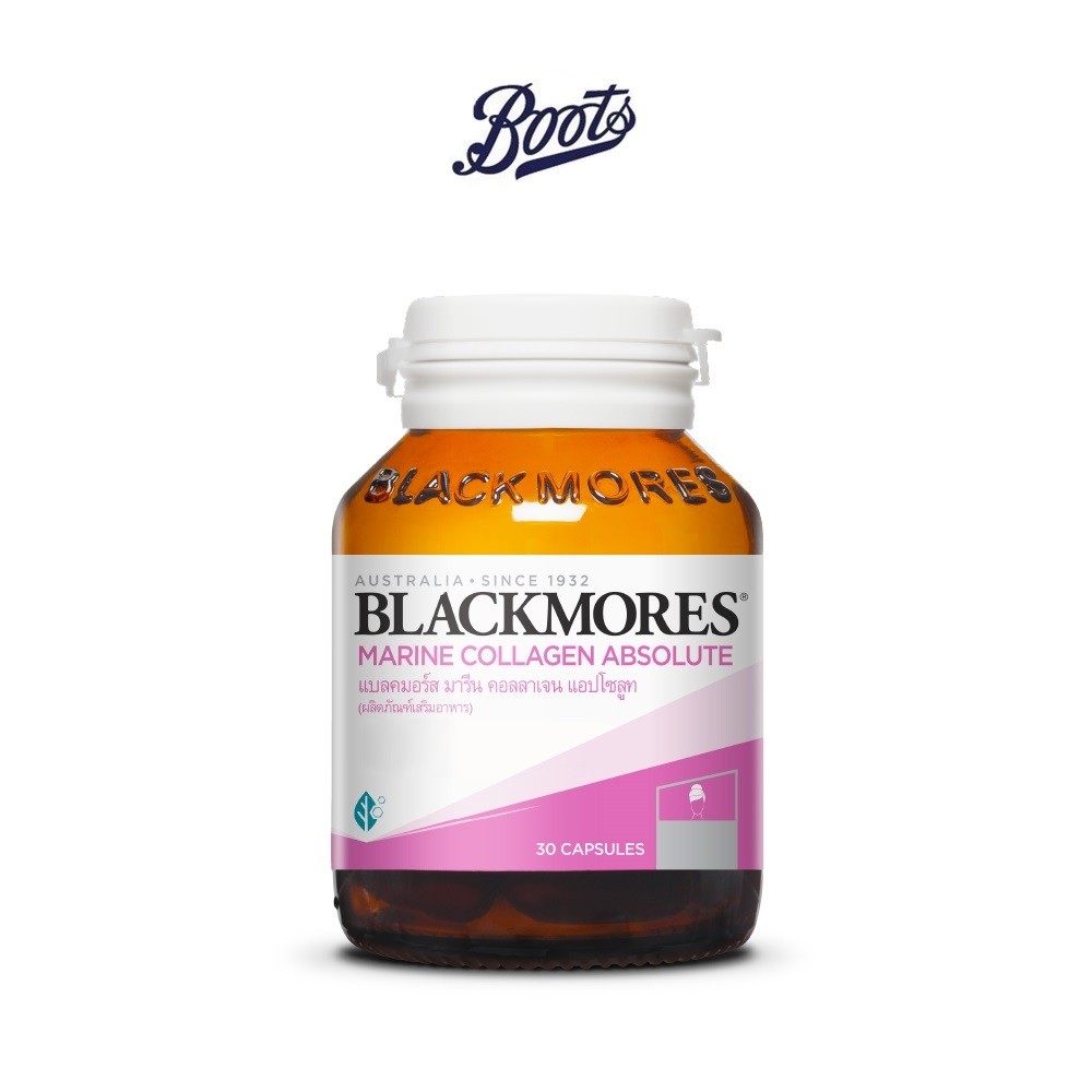Blackmores แบลคมอร์ส มารีน คอลลาเจน แอปโซลูท 30 แคปซูล