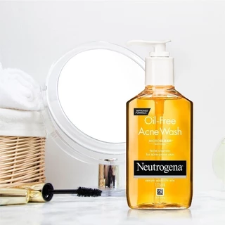 Neutrogena นูโทรจีนา แอคเน่ ออยล์ ฟรี เฟช วอช 177 มล. (สูตรป้องกันสิว): ปริมาณ 175 มล.