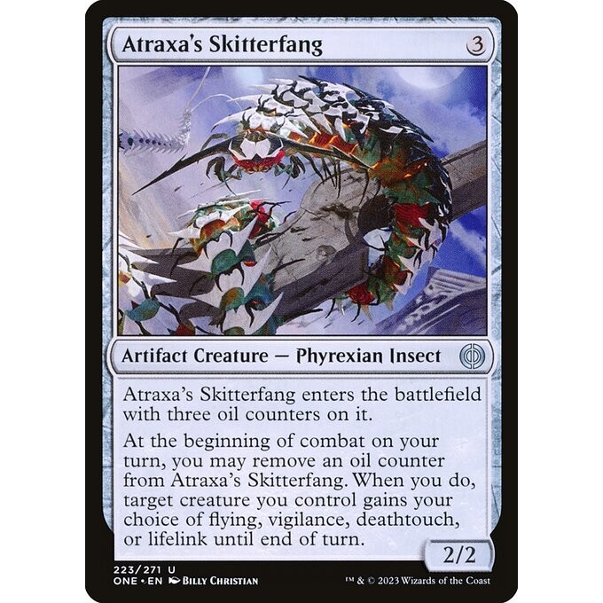 [Phyrexia All Will Be One] - [ONE] - (U) -[Atraxa's Skitterfang] -  [2023]