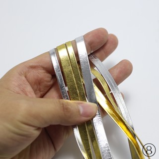 สายเข็มขัดหนัง แฮนด์เมด สีเงิน สีทอง อุปกรณ์เสริม สําหรับตัดเสื้อผ้าเด็ก