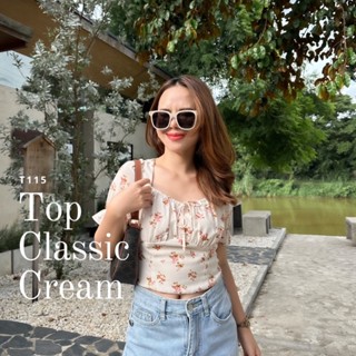 MyWay Brand : Top Classic Cream 👋เลื่อนดูขนาดที่รูปสุดท้ายน้า