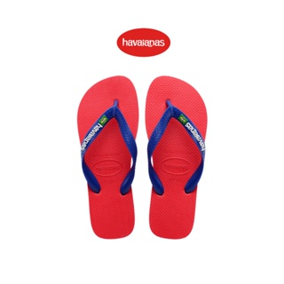 Havaianas รองเท้าแตะ Brasil Logo Flip Flops RUBY RED/RUBY RED รุ่น 41108507797REXX