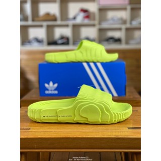 Adidas originals Adilette 22 Yeezy รองเท้าแตะ กันลื่น ระบายอากาศ รองเท้าชายหาด รองเท้าแตะคู่รัก